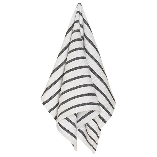 Black Basketweave Dishtowel