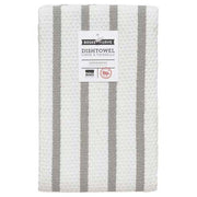 London Grey Basketweave Dishtowel