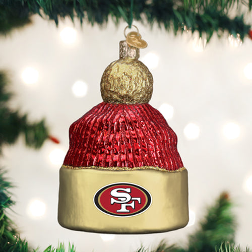 San Francisco 49ers Beanie Ornament