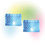 Lit Ice Castle Walls Set of 2
