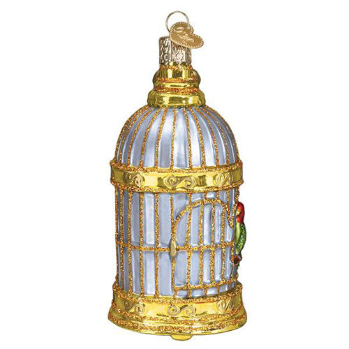 Vintage Bird Cage Ornament