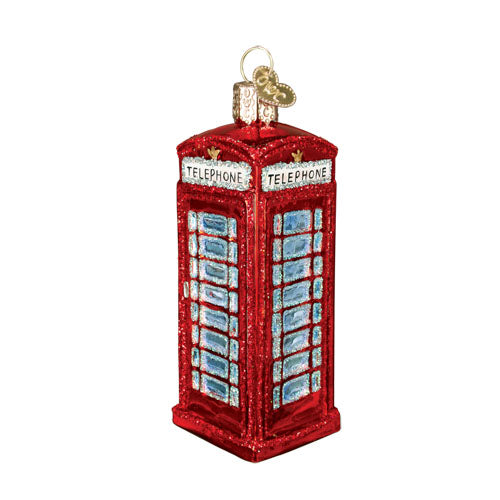 English Phonebox Ornament