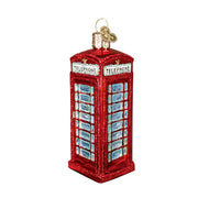 English Phonebox Ornament