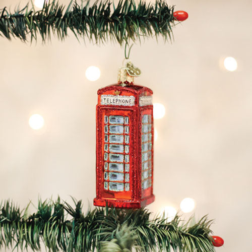English Phonebox Ornament