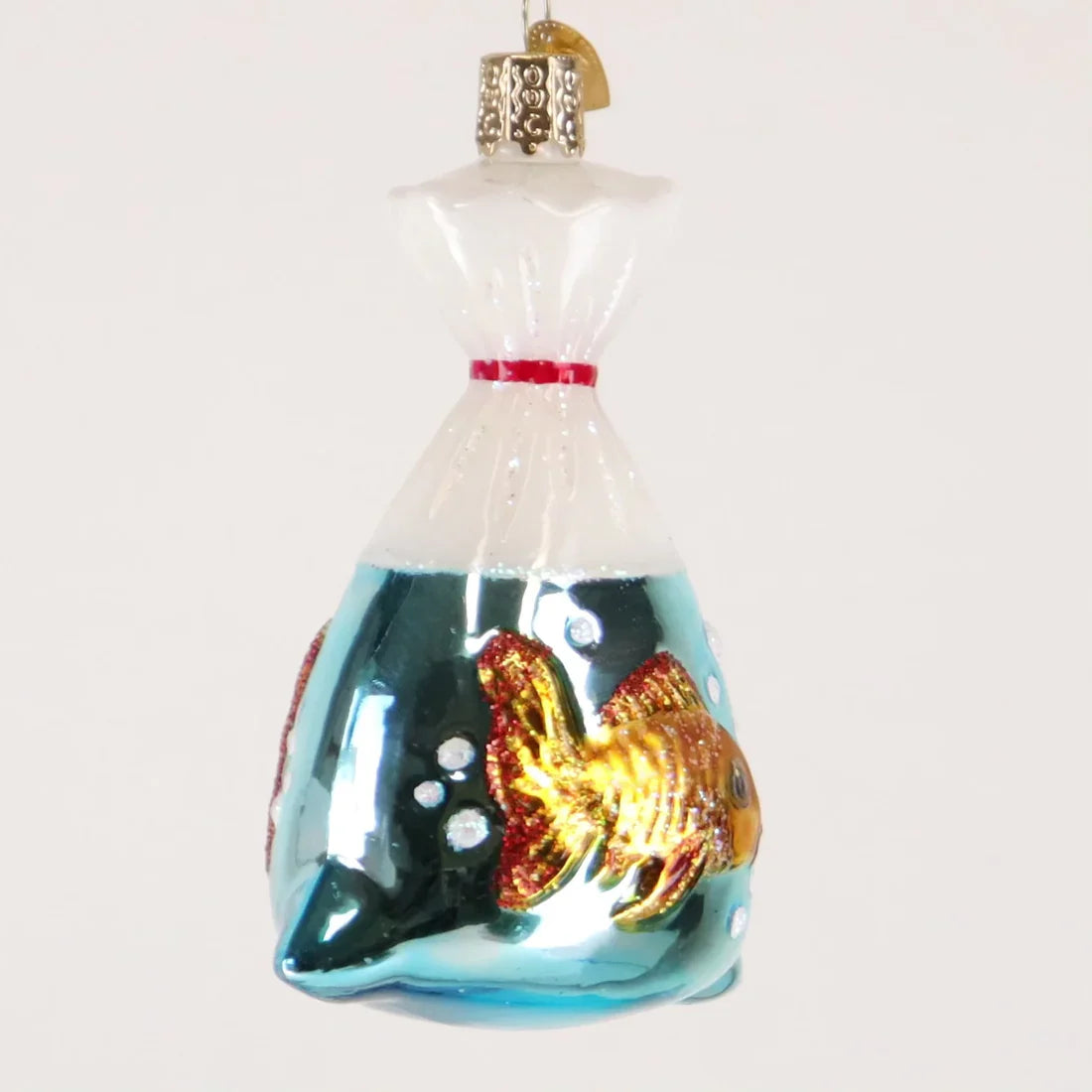 Goldfish In A Bag Ornament