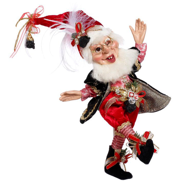 Coal Stocking Elf Small 10 Inches