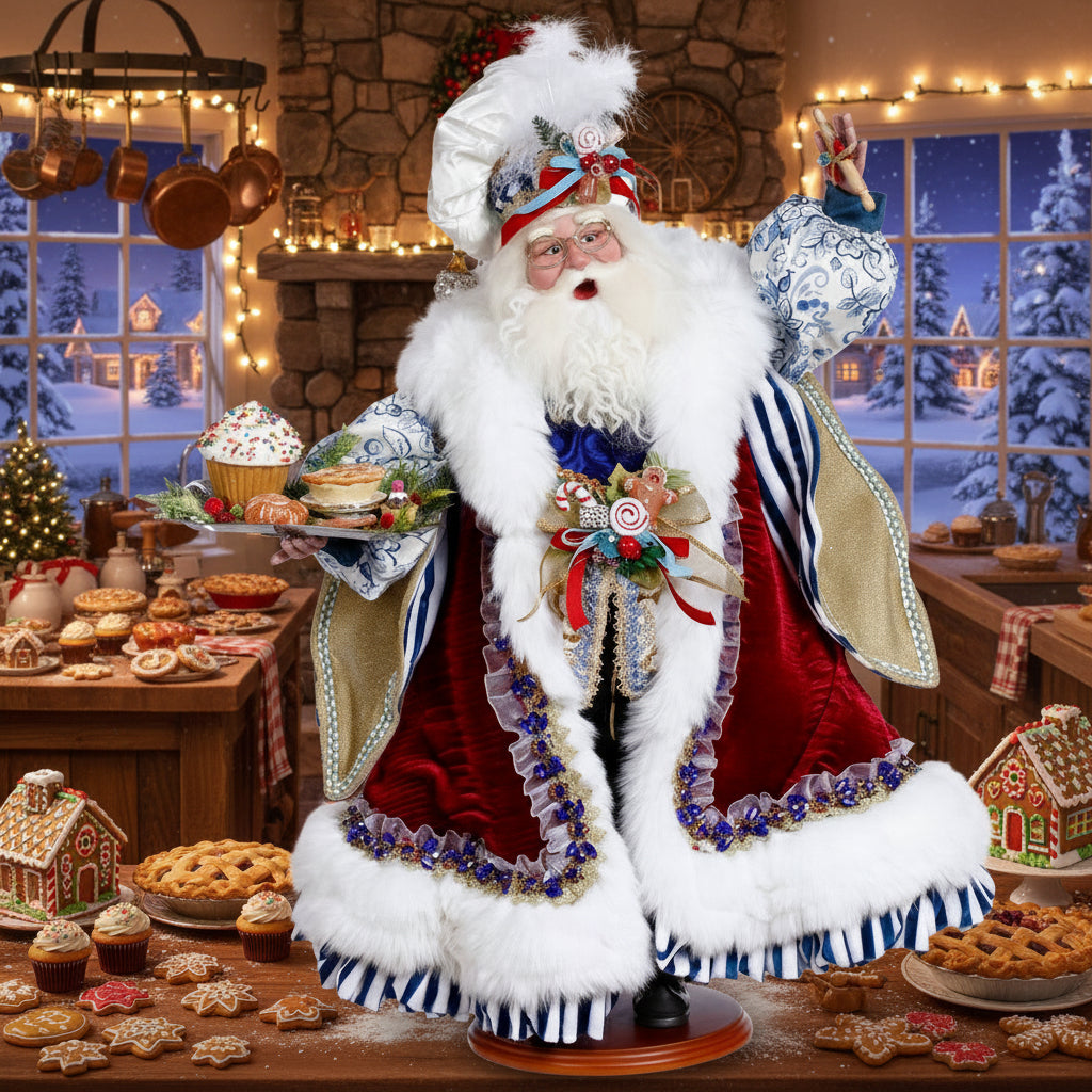 Baker Santa 23 Inches