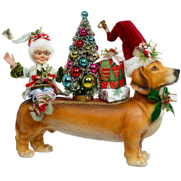 Nothing But A Hound Dog and an Elf 15 Inches