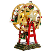 North Pole Ferris Wheel with Elf 36.5 Inches