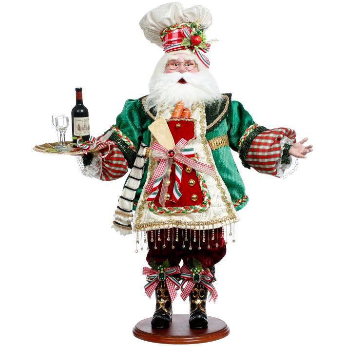 Italian Chef Santa 25 Inches