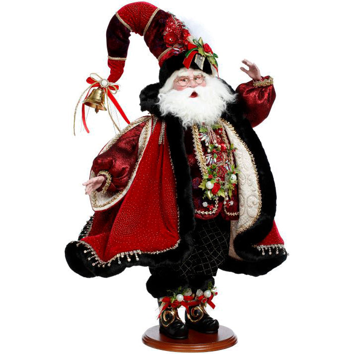 Ruby Red Santa 24 Inches