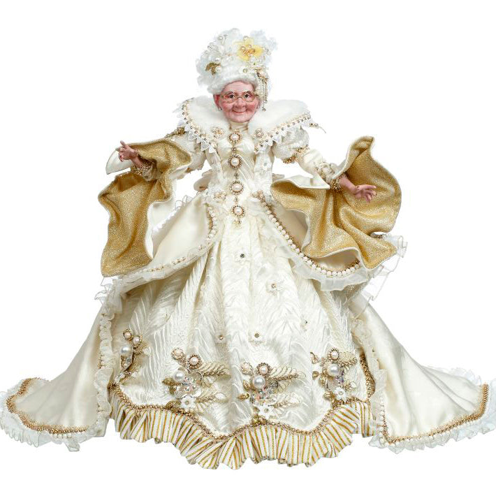 Snow and Pearls Mrs. Claus 23 Inches