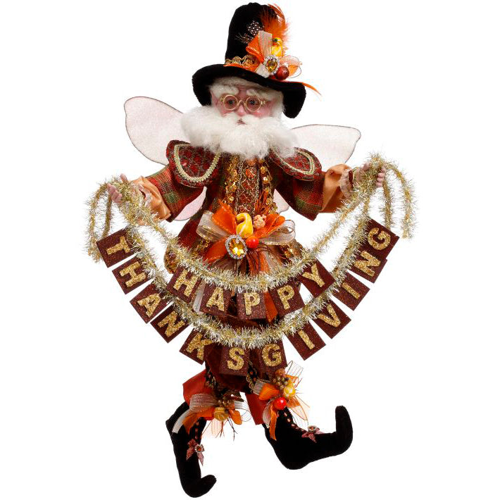 Happy Thanksgvng Fairy Medium 17 Inches