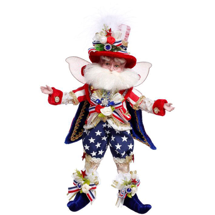 Let the Freedom Ring Fairy  Small 11 Inches