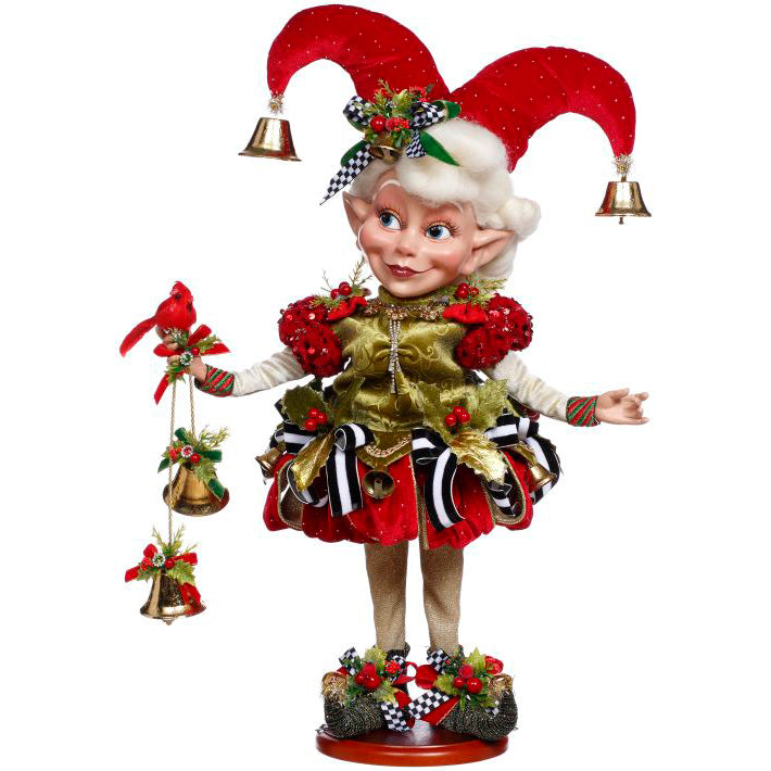 Holly Belle Elf On Base Medium