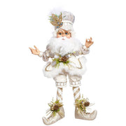 North Pole White Christmas Elf Small