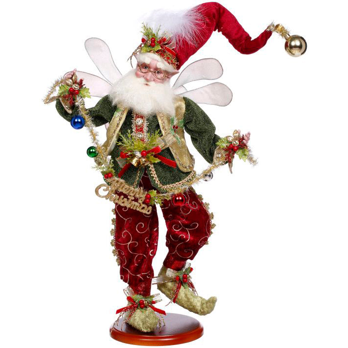 Merry Christmas Fairy On Base - Collectors Edition
