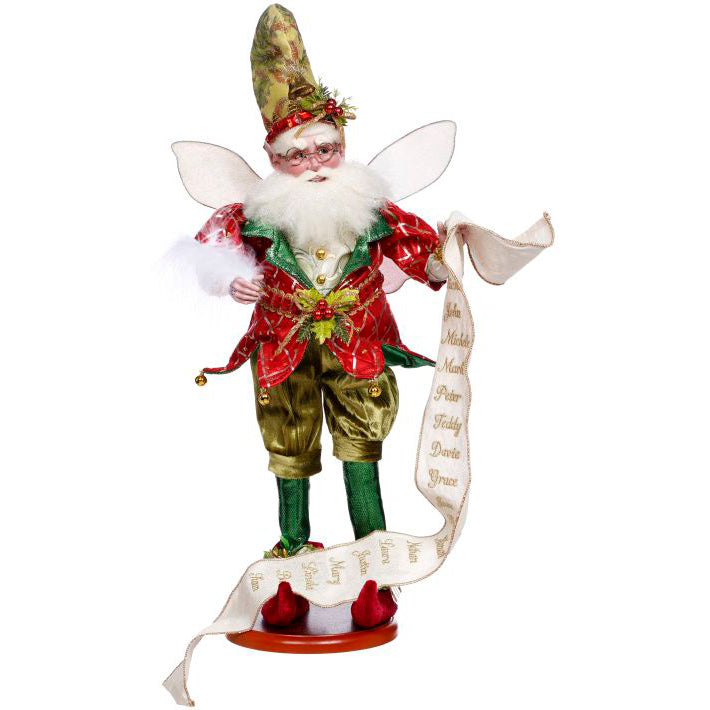 Christmas Gathering Fairy on Base - Collectors Edition