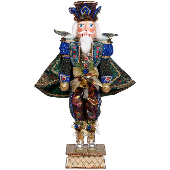 Peacock Nutcracker Medium