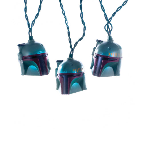 Boba Fett Helmet 10 Light Set