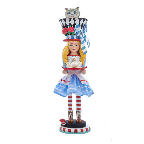 Hollywood Alice in Wonderland Nutcracker 19.5"
