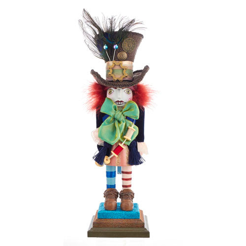 Hollywood Mad Hatter Nutcracker 18"
