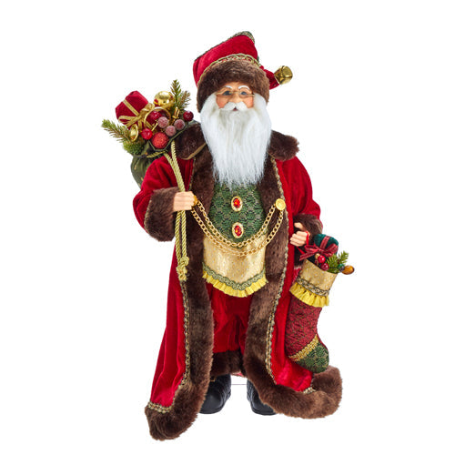 Kringle Klaus Elegant Santa Figurine 18"
