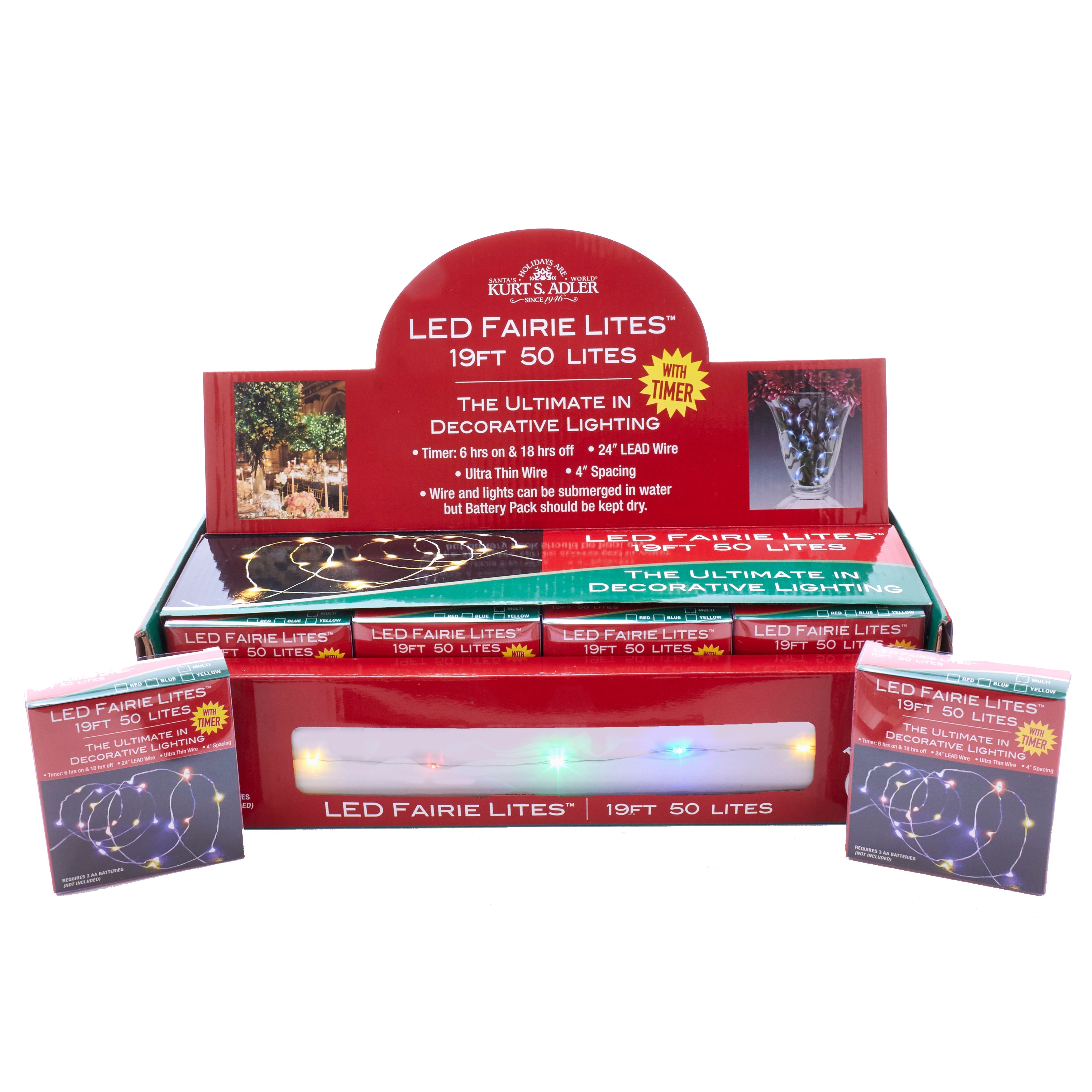 Multicolor LED Fairie Lights 50 Light