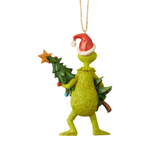Grinch Holding Tree Ornament