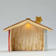 Lighted Nativity Creche