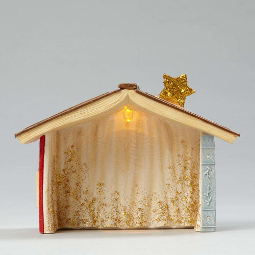 Lighted Nativity Creche