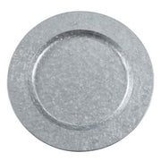 Galvanized Charger 13"
