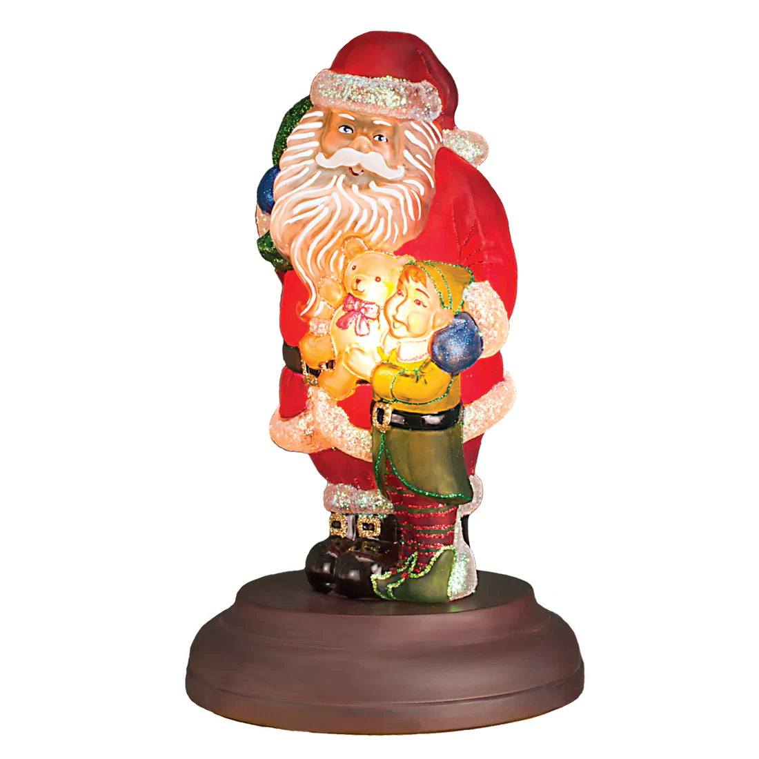 Santa's Bright-eyed Buddy Night Light