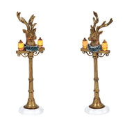 Reindeer Street Lights Set of 2
