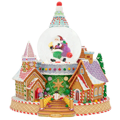 Ginger Village Delight Water Globe