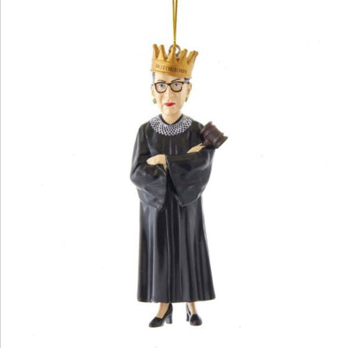 Ruth Ginsburg Ornament 5"
