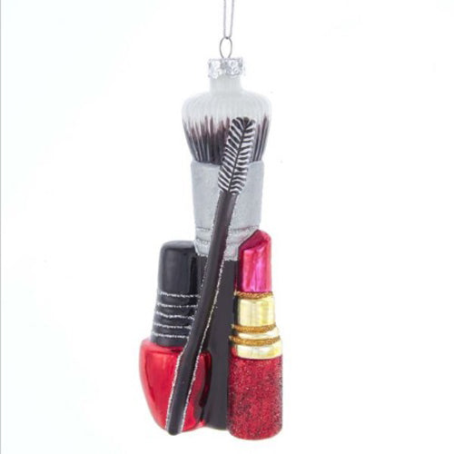 Makeup Glass Ornament 5"