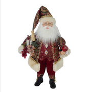 Kringle Klaus Wine Santa 18"