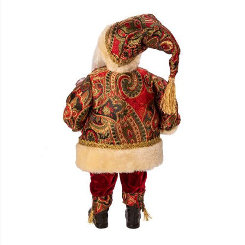 Kringle Klaus Wine Santa 18"