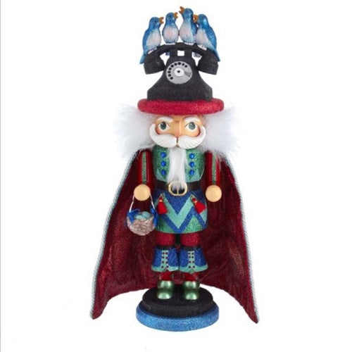 Hollywood 4 Calling Birds Nutcracker 17.5"