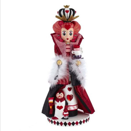 Hollywood Queen of Hearts Nutcracker 17.5"