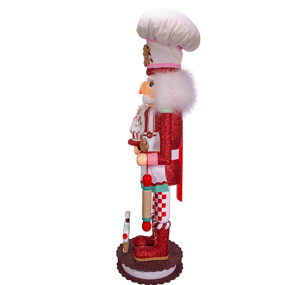 Hollywood Gingerbread Chef Nutcracker 36"