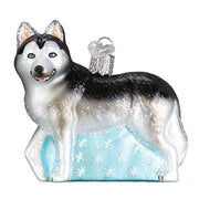 Siberian Husky Ornament