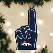 Denver Broncos Foam Finger Ornament