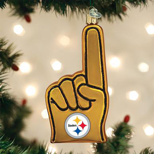 Pittsburgh Steelers Foam Finger Ornament