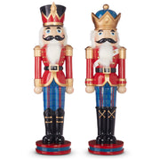 Traditional Nutcracker 28.5" Set of 2