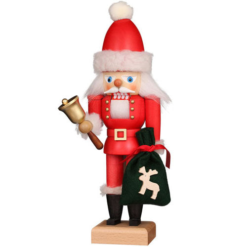 Santa with Bell Nutcracker