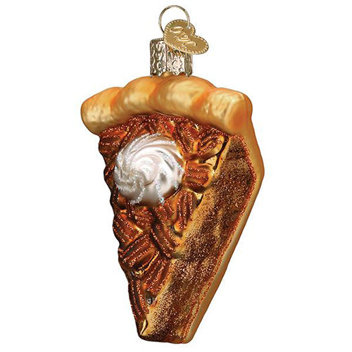 Piece of Pecan Pie Ornament 3.5"