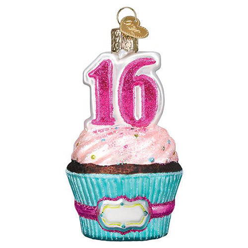 Sweet 16 Ornament 4"