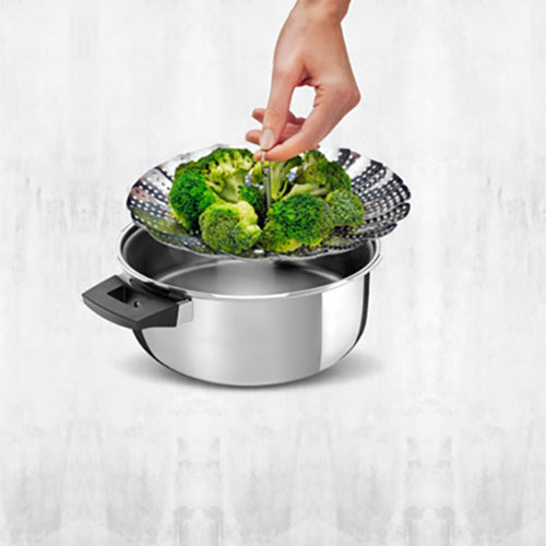 2-In-1 Stainless Steel Steamer Insert